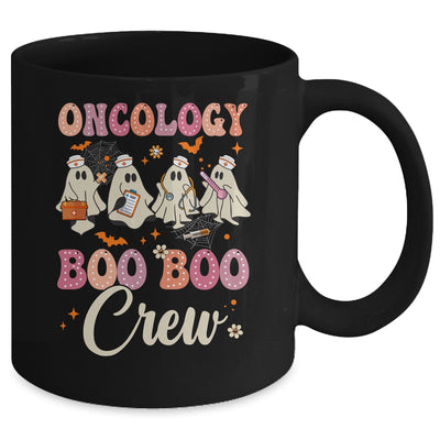 Oncology Nurse Boo Boo Crew Ghost Nurse Halloween Costume Mug | siriusteestore