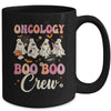 Oncology Nurse Boo Boo Crew Ghost Nurse Halloween Costume Mug | siriusteestore