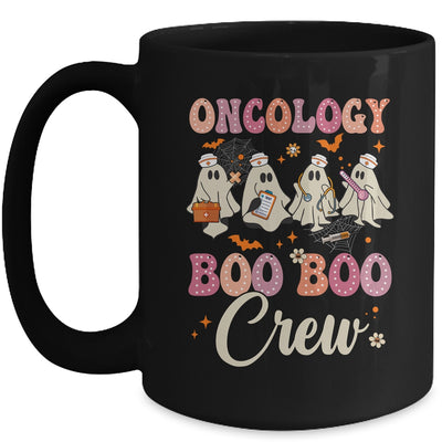 Oncology Nurse Boo Boo Crew Ghost Nurse Halloween Costume Mug | siriusteestore