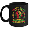 One Month Can't Hold Our History Black History Month African Mug | siriusteestore