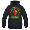 One Month Can't Hold Our History Black History Month African Shirt & Hoodie | siriusteestore