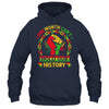 One Month Can't Hold Our History Black History Month African Shirt & Hoodie | siriusteestore