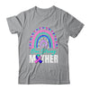 One Strong Mother Teal Rainbow Warrior Thyroid Cancer Month Shirt & Hoodie | siriusteestore