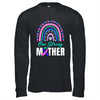 One Strong Mother Teal Rainbow Warrior Thyroid Cancer Month Shirt & Hoodie | siriusteestore