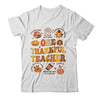 One Thankful Teacher Thanksgiving Retro Groovy Fall Teachers Shirt & Sweatshirt | siriusteestore