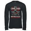 Only A Cool Dad Rides Motorcycles Biker Men Father's Day Shirt & Hoodie | siriusteestore