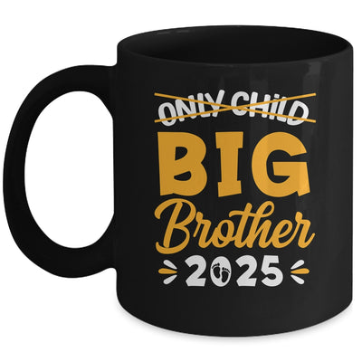 Only Child Big Brother 2025 Promoted To Big Brother Kids Mug | siriusteestore