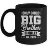 Only Child Expires 2025 Promoted To Big Brother Finally Mug | siriusteestore