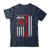 Open Heart Surgery Warrior For Heart Patients Survivor Flag Shirt & Hoodie | siriusteestore