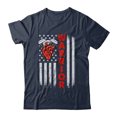 Open Heart Surgery Warrior For Heart Patients Survivor Flag Shirt & Hoodie | siriusteestore