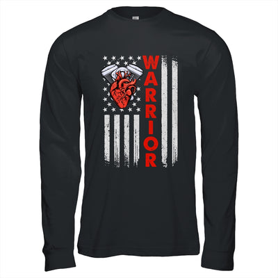 Open Heart Surgery Warrior For Heart Patients Survivor Flag Shirt & Hoodie | siriusteestore