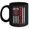 Open Heart Surgery Warrior For Heart Patients Survivor Flag Mug | siriusteestore