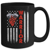 Open Heart Surgery Warrior For Heart Patients Survivor Flag Mug | siriusteestore