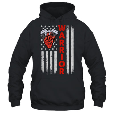 Open Heart Surgery Warrior For Heart Patients Survivor Flag Shirt & Hoodie | siriusteestore
