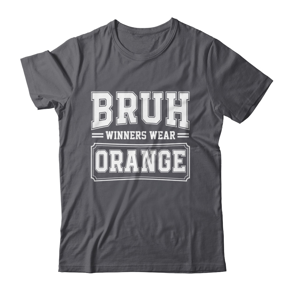 Orange Field Day Team Spirit Bruh Winners Wear Orange Shirt & Hoodie | siriusteestore