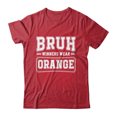 Orange Field Day Team Spirit Bruh Winners Wear Orange Shirt & Hoodie | siriusteestore