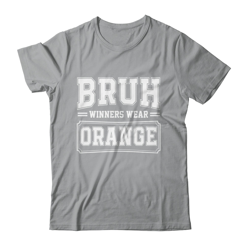 Orange Field Day Team Spirit Bruh Winners Wear Orange Shirt & Hoodie | siriusteestore