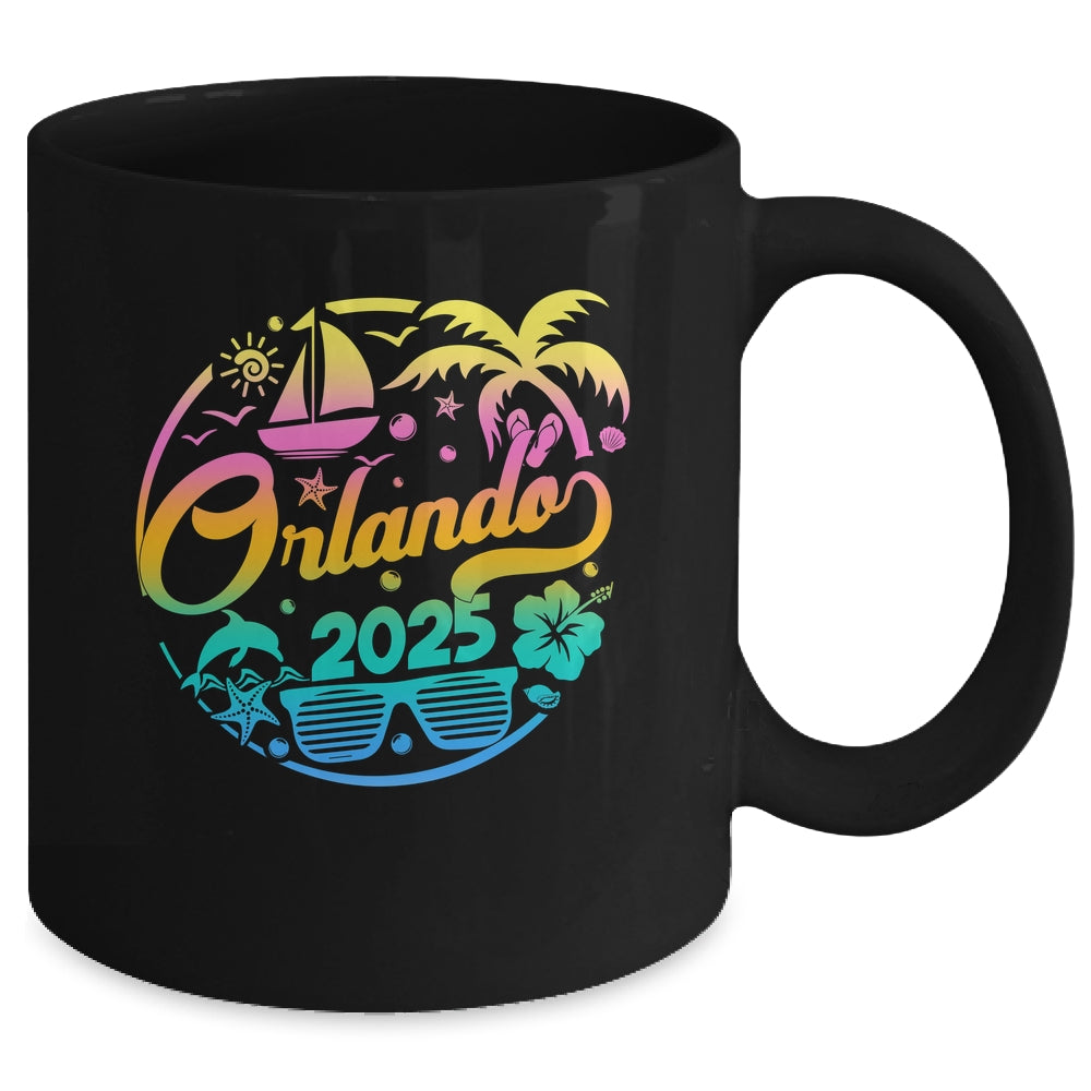 Orlando 2025 Family Vacation Beach Matching Group Mug | siriusteestore
