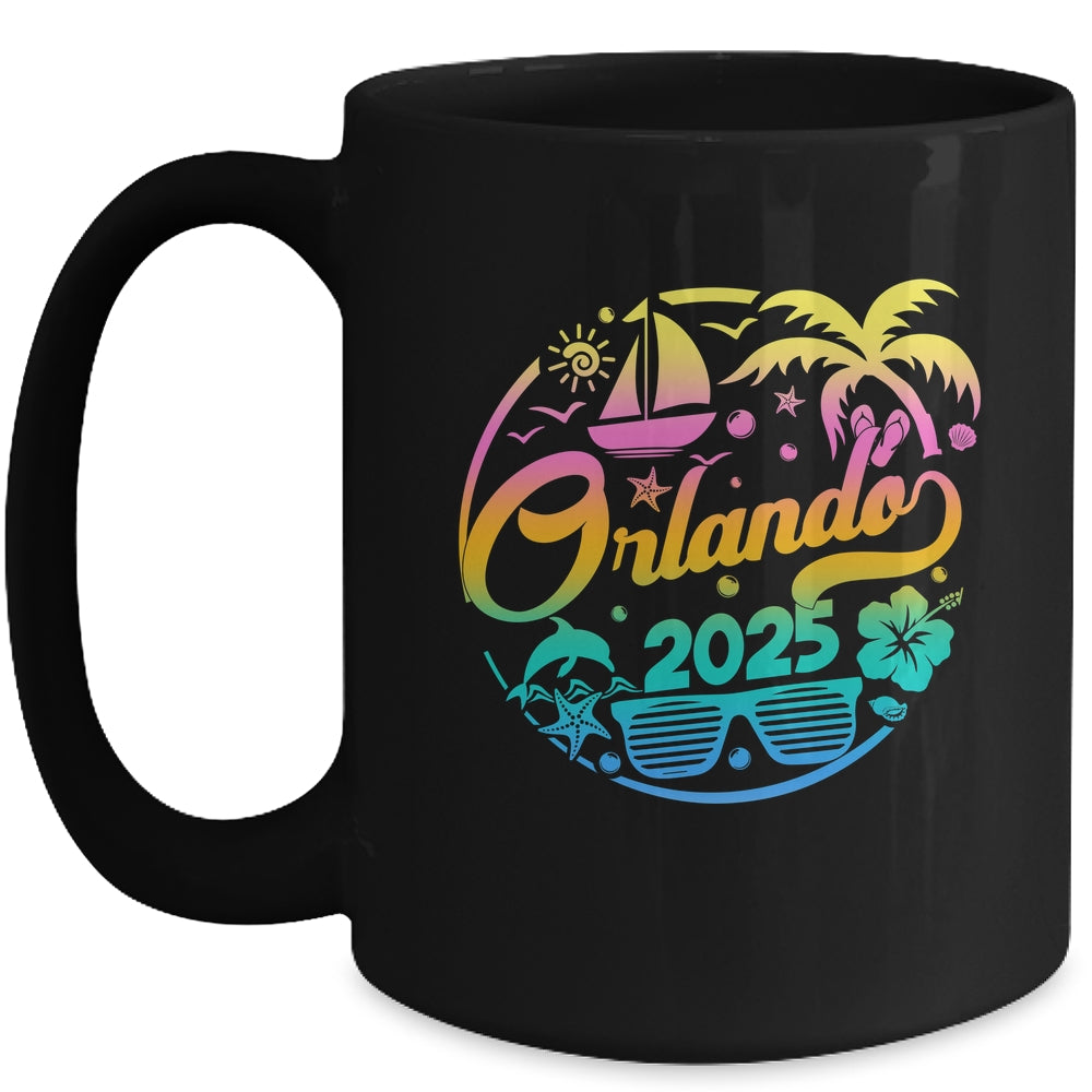 Orlando 2025 Family Vacation Beach Matching Group Mug | siriusteestore