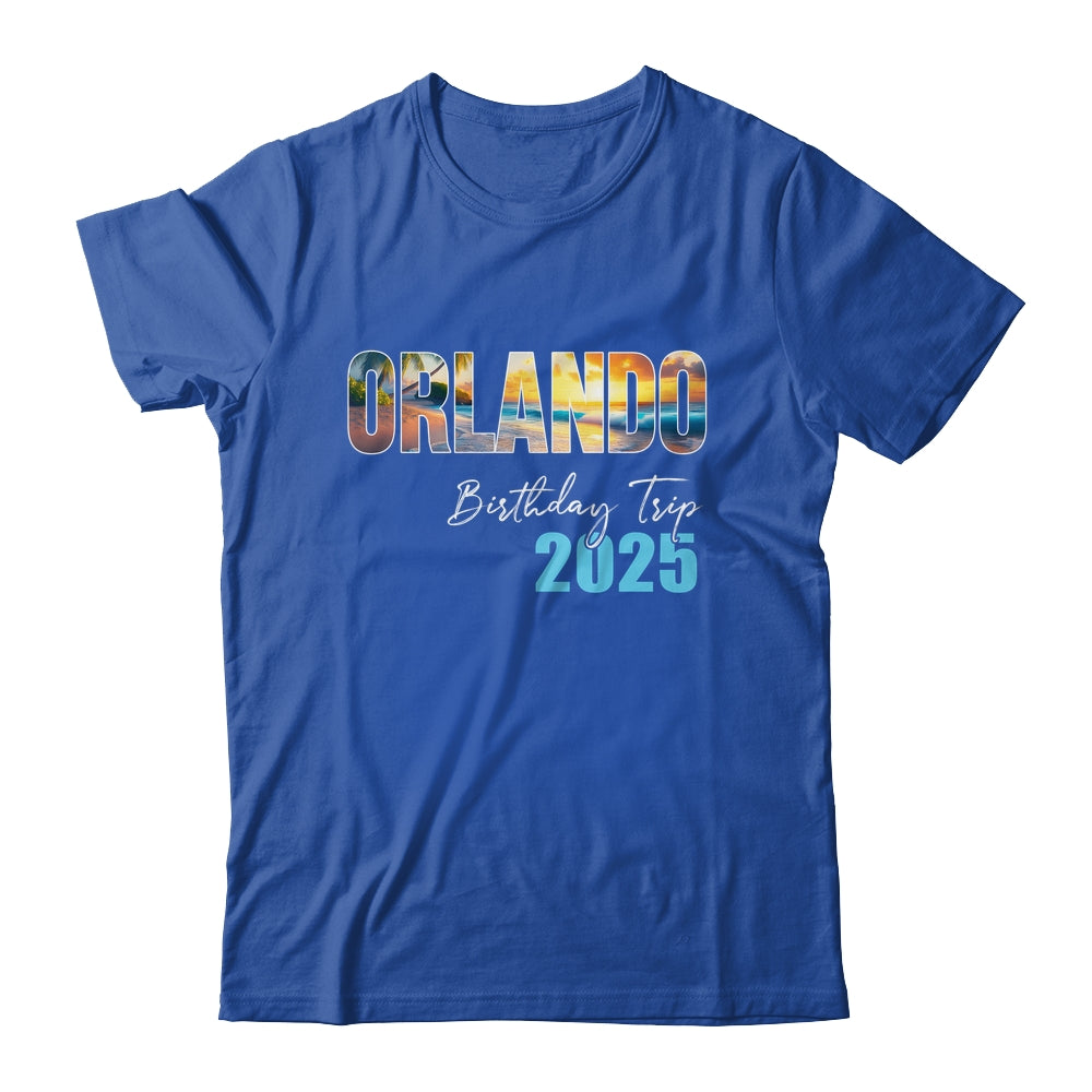 Orlando Birthday Trip 2025 Vacation Party Crew Cruise Shirt & Tank Top | siriusteestore