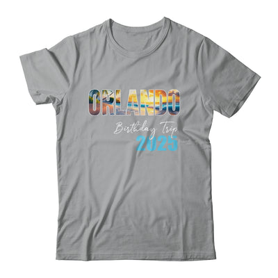 Orlando Birthday Trip 2025 Vacation Party Crew Cruise Shirt & Tank Top | siriusteestore