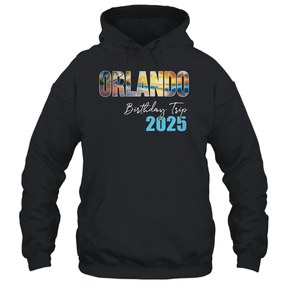 Orlando Birthday Trip 2025 Vacation Party Crew Cruise Shirt & Tank Top | siriusteestore