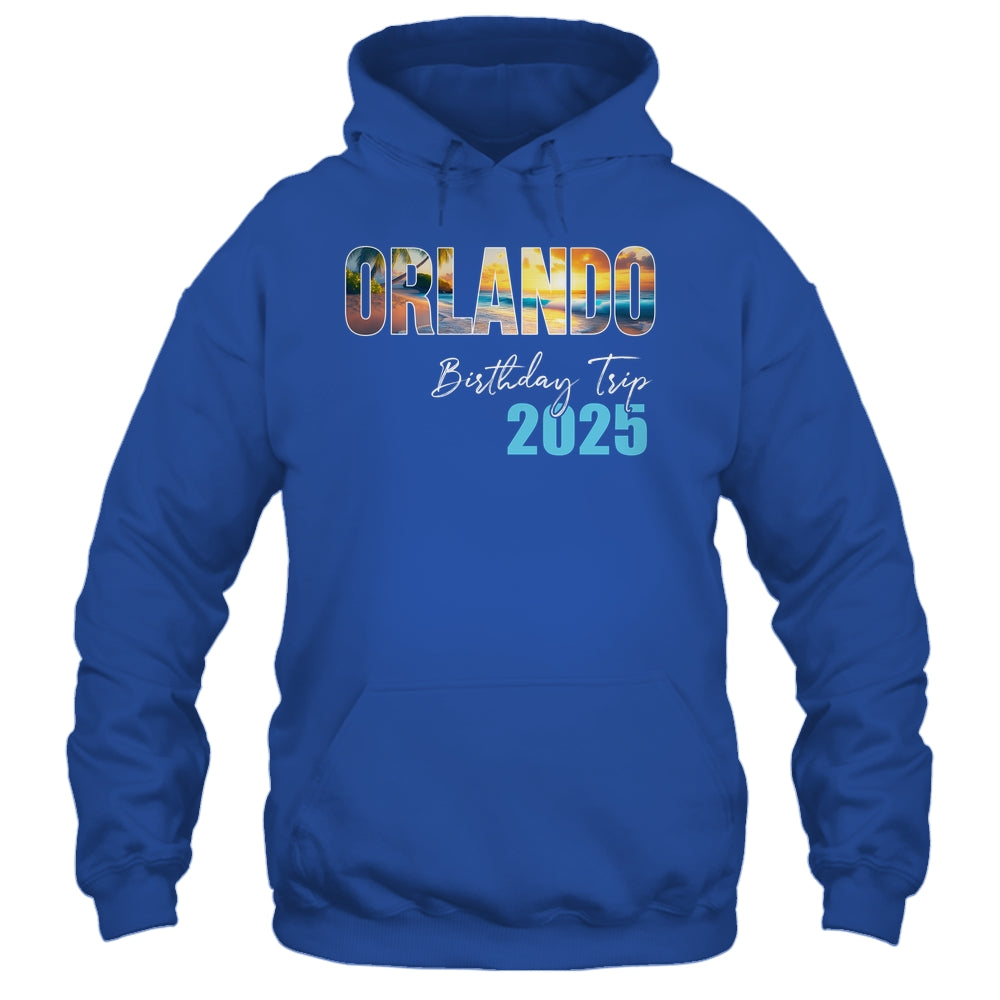 Orlando Birthday Trip 2025 Vacation Party Crew Cruise Shirt & Tank Top | siriusteestore
