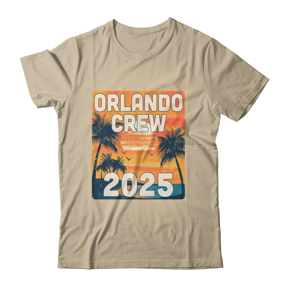 Orlando Crew 2025 Vacation Matching Group Travelers Trip Shirt & Tank Top | siriusteestore