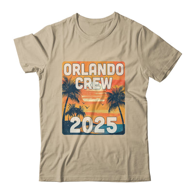 Orlando Crew 2025 Vacation Matching Group Travelers Trip Shirt & Tank Top | siriusteestore