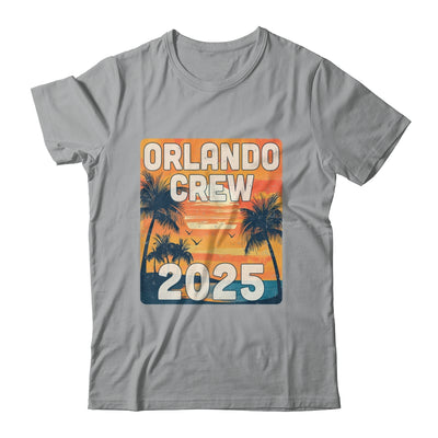 Orlando Crew 2025 Vacation Matching Group Travelers Trip Shirt & Tank Top | siriusteestore