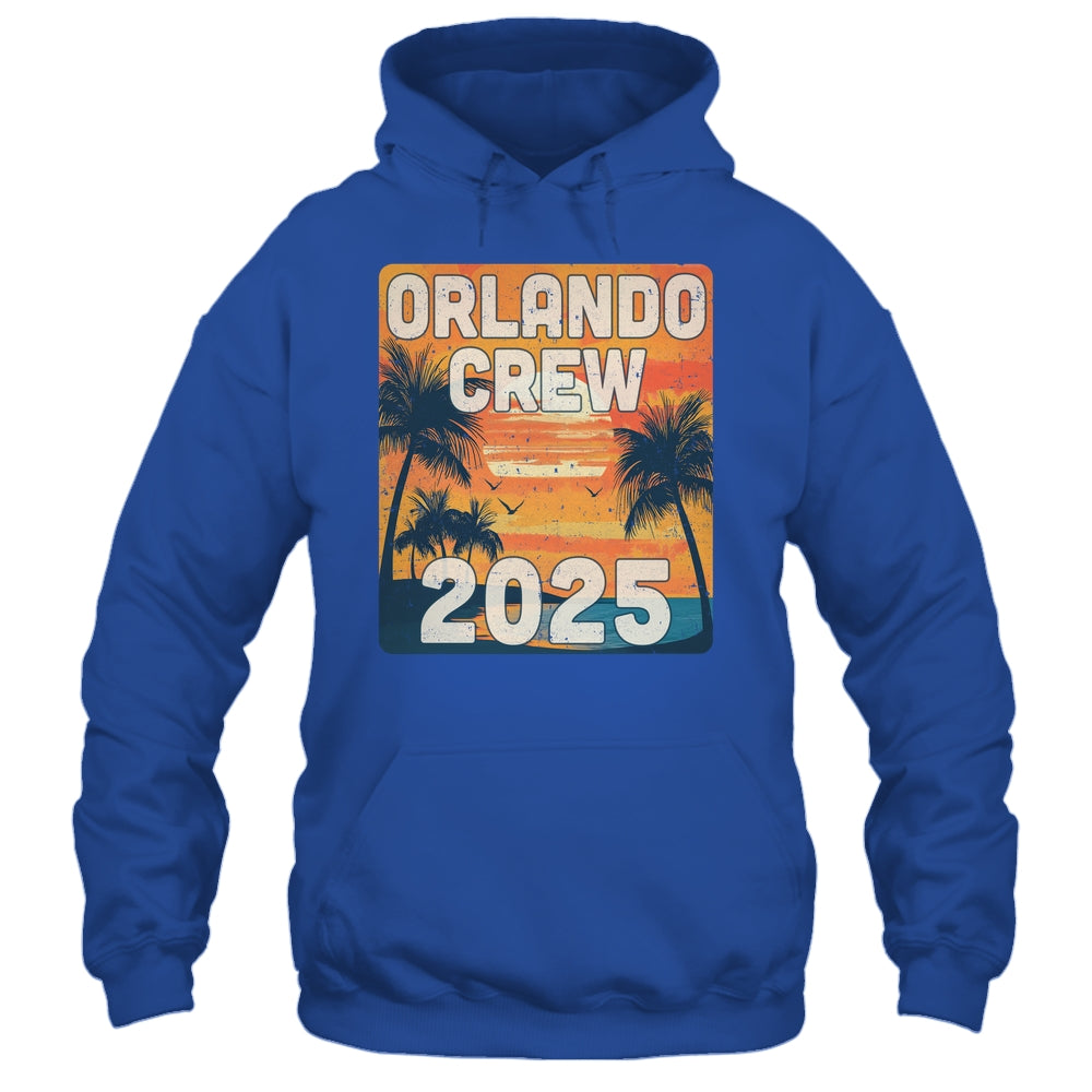 Orlando Crew 2025 Vacation Matching Group Travelers Trip Shirt & Tank Top | siriusteestore