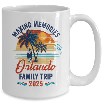Orlando Family Vacation 2025 Making Memories Together Trip Mug | siriusteestore
