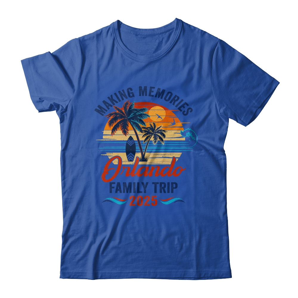 Orlando Family Vacation 2025 Making Memories Together Trip Shirt & Tank Top | siriusteestore
