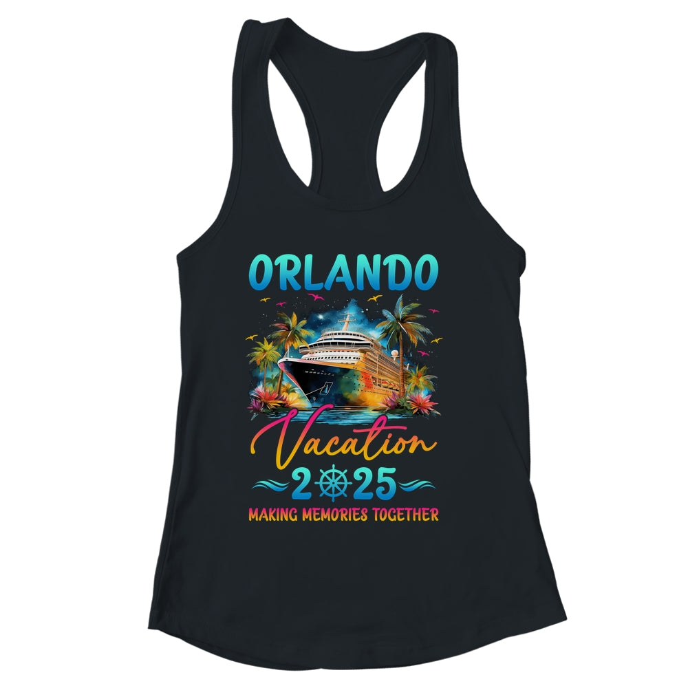 Orlando Family Vacation 2025 Matching Group Summer Shirt & Tank Top | siriusteestore