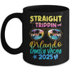 Orlando Family Vacay Vacation 2025 Straight Trippin Mug | siriusteestore