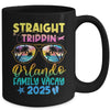 Orlando Family Vacay Vacation 2025 Straight Trippin Mug | siriusteestore