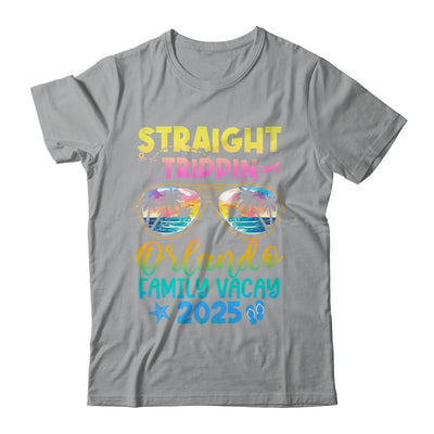 Orlando Family Vacay Vacation 2025 Straight Trippin Shirt & Tank Top | siriusteestore