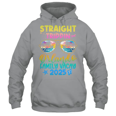 Orlando Family Vacay Vacation 2025 Straight Trippin Shirt & Tank Top | siriusteestore