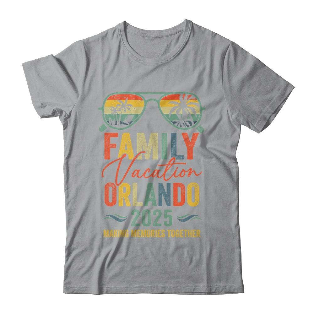 Orlando Vacation 2025 Matching Family Group Summer Shirt & Tank Top | siriusteestore