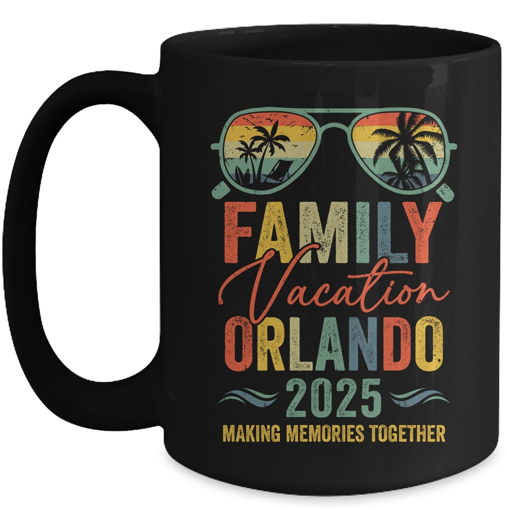 Orlando Vacation 2025 Matching Family Group Summer Mug | siriusteestore
