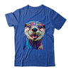 Otter Face Colorful River Sea Animal Art Lover Cute Black Shirt & Tank Top | siriusteestore