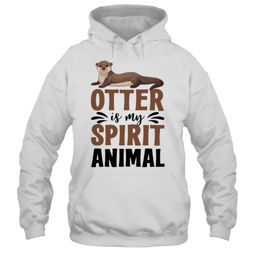 Otter Is My Spirit Animal Cute Otters Lover Girls Kids Boy Shirt & Tank Top | siriusteestore