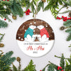 Our First Christmas As Mr And Mrs 2024 Bear Christmas Tree For Wedding Newlywed Couple Christmas Tree Ornament | siriusteestore