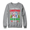 Our First Christmas As Mr & Mrs 2025 Snowman Couple Matching Shirt & Sweatshirt | siriusteestore