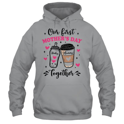 Our First Mothers Day Together Family Matching Mommy Baby Shirt & Tank Top | siriusteestore