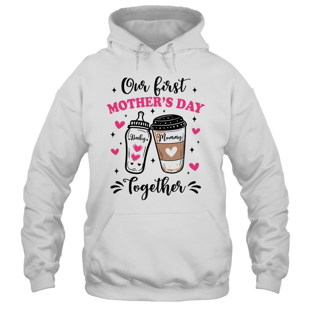 Our First Mothers Day Together Family Matching Mommy Baby Shirt & Tank Top | siriusteestore