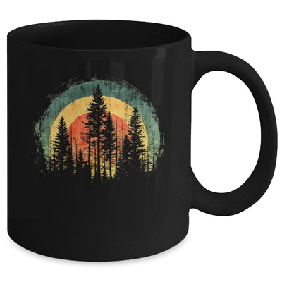 Outdoor Tree Nature Lover Vintage Wildlife Retro Forest Mug | siriusteestore