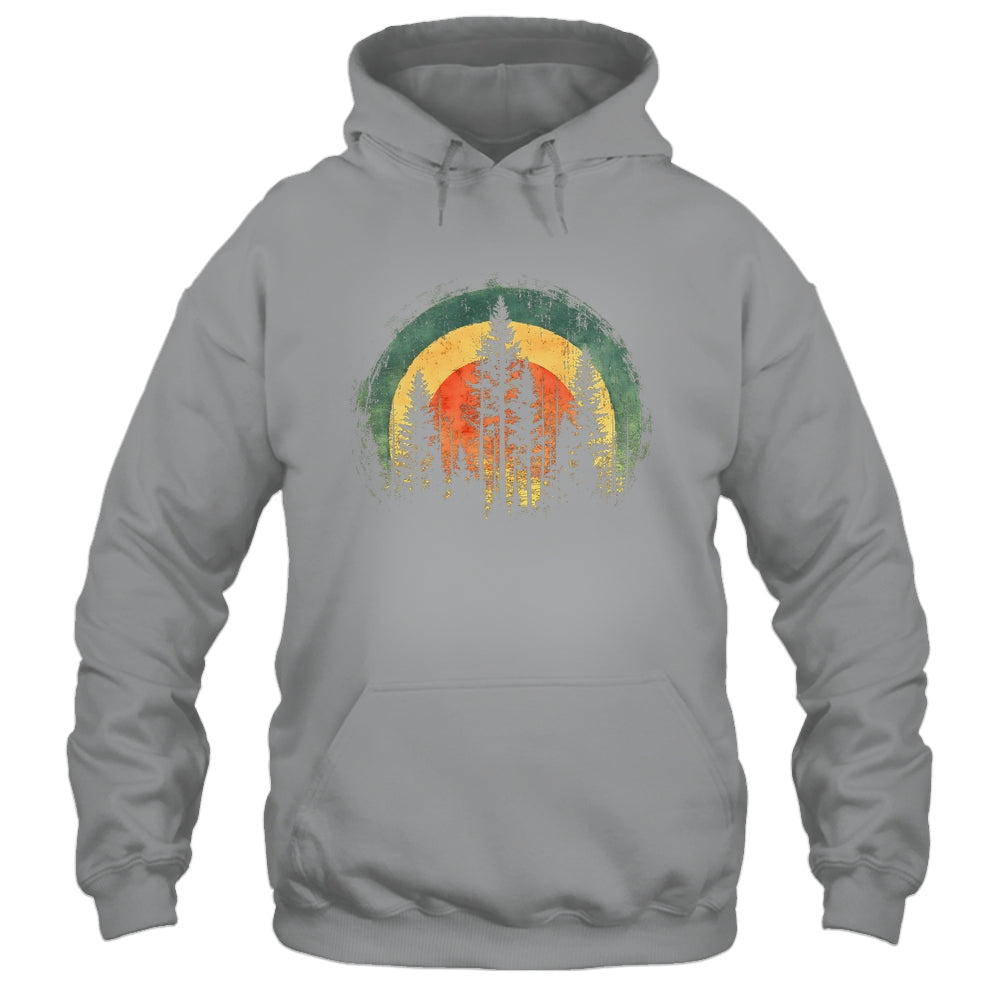 Outdoor Tree Nature Lover Vintage Wildlife Retro Forest Shirt & Hoodie | siriusteestore
