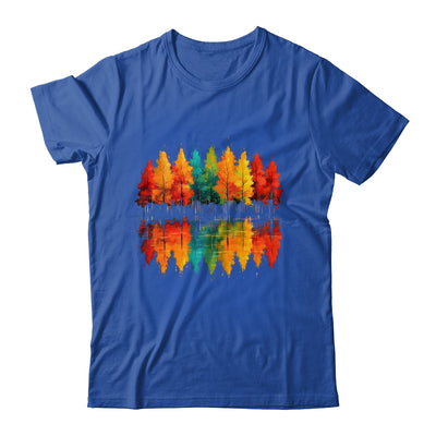 Outdoor Wildlife Abstract Nature Reflection Forest Trees Shirt & Hoodie | siriusteestore
