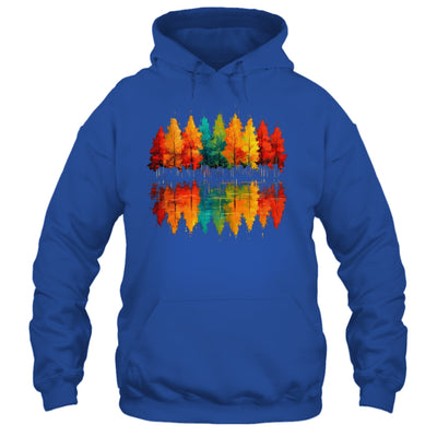 Outdoor Wildlife Abstract Nature Reflection Forest Trees Shirt & Hoodie | siriusteestore
